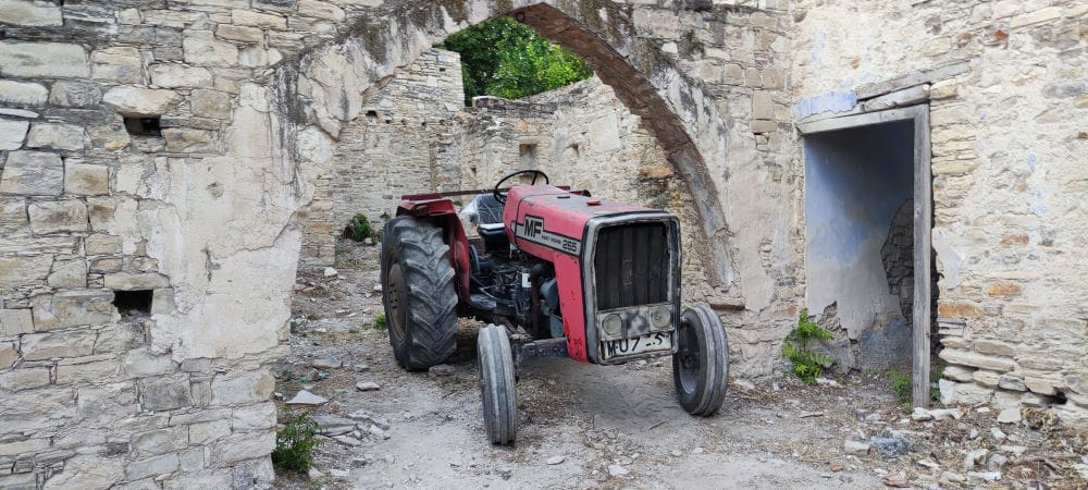Traktor in Lefkara