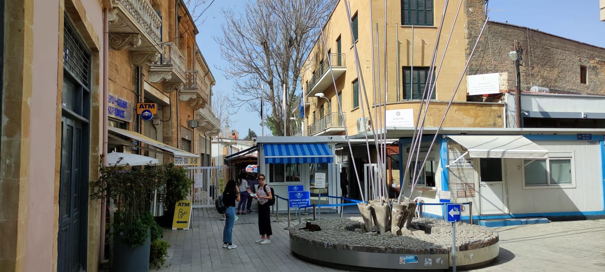 Grenzübergang in Nicosia