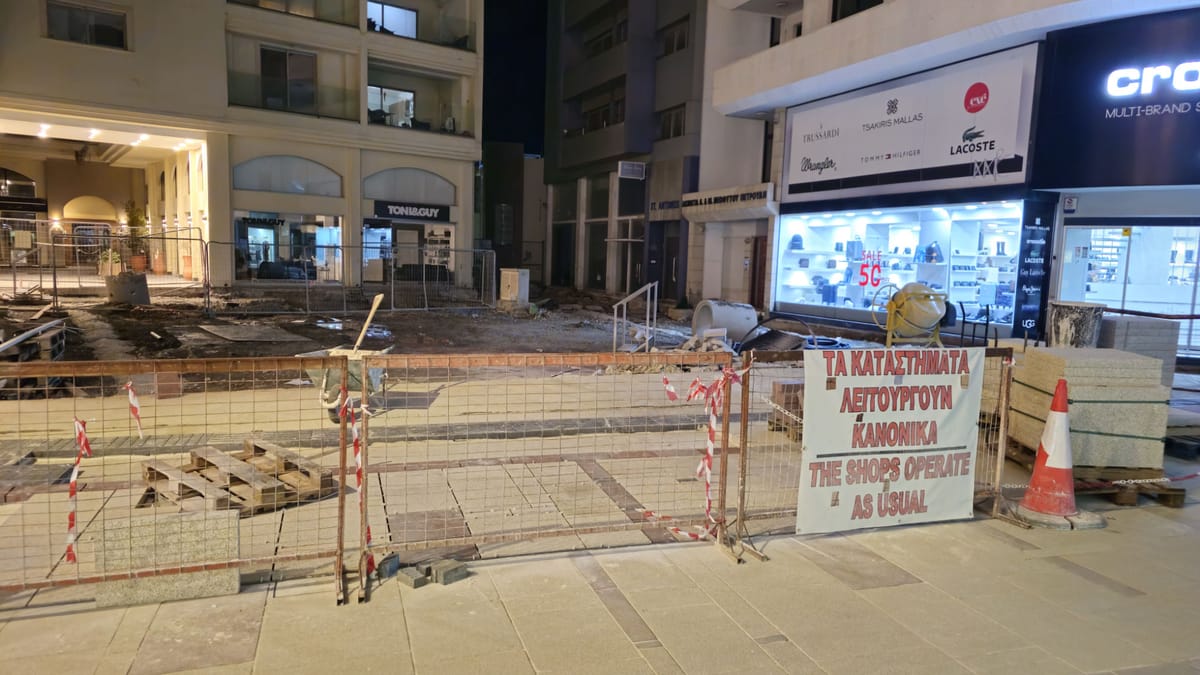 The shops operate as usual